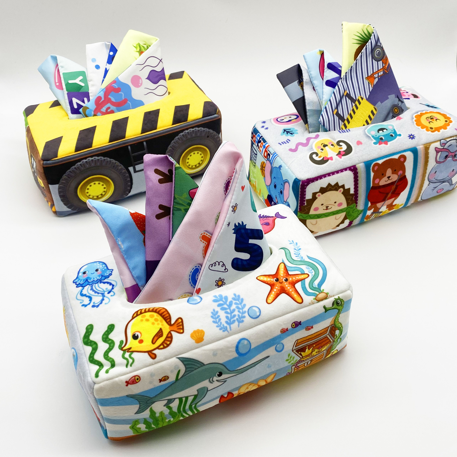 纸巾盒撕不烂抽纸盒可模拟锻炼抽纸巾玩具抽抽